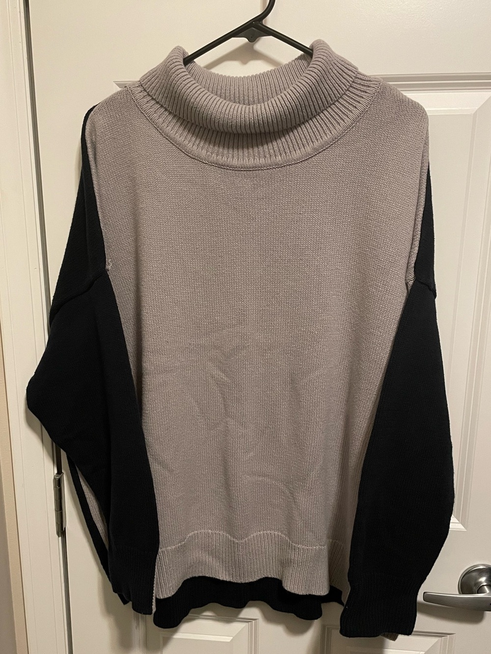 Daily Thread Colorblock Turtleneck Sweater Size 3X